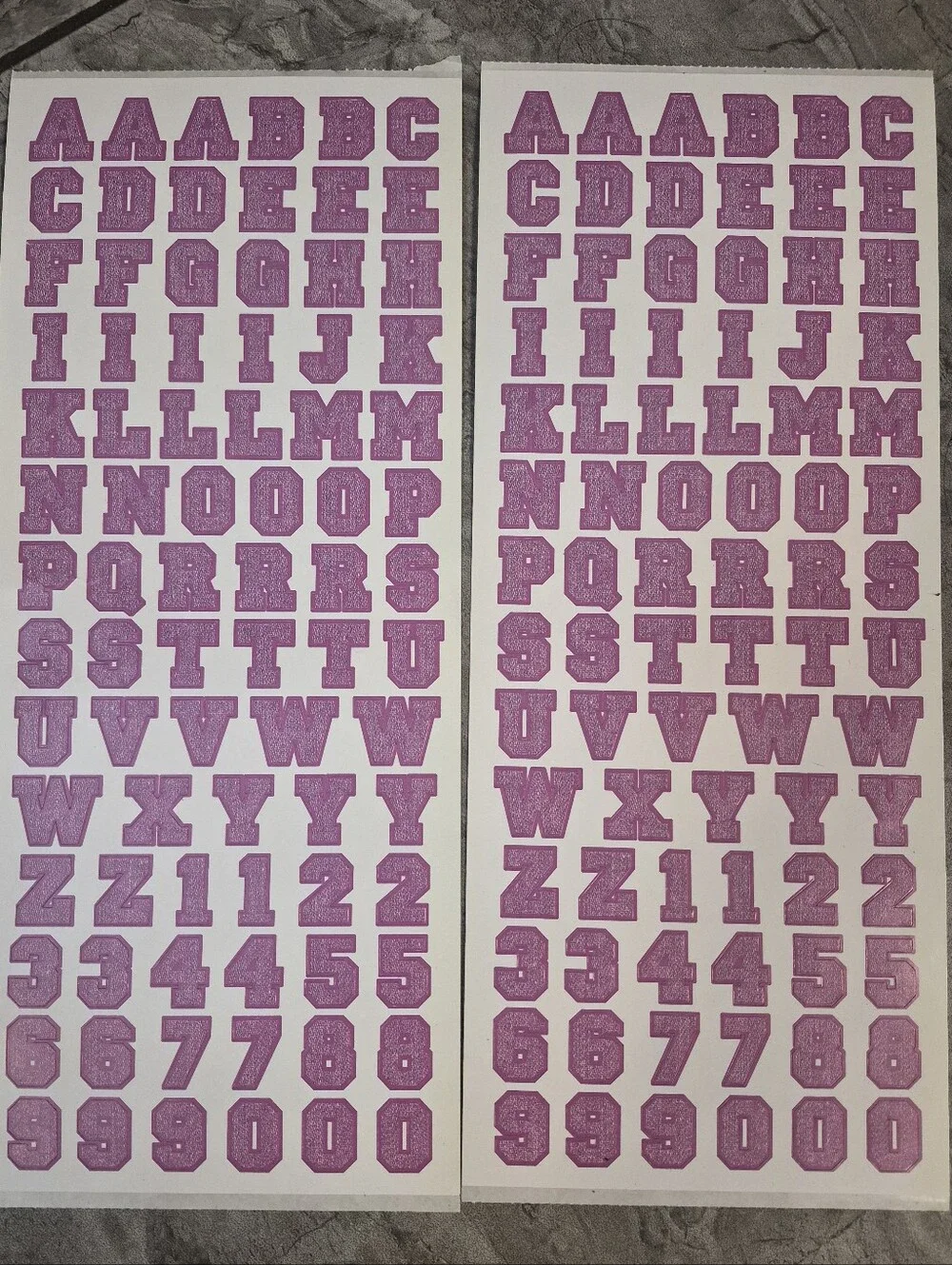 Lot Of 9 Vintage Sticker Sheets